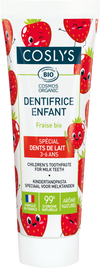 Pasta de dentes biológica Coslys morango para crianças 75 ml