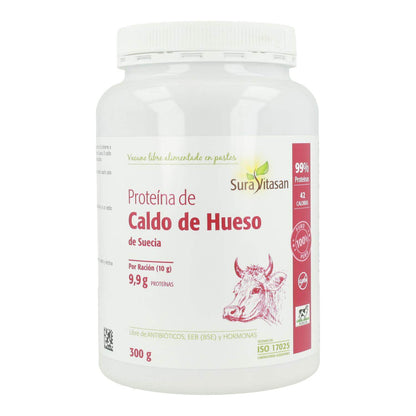 Embalagem de 3 x Proteína de Caldo de Osso 300 g Sura Vitasan