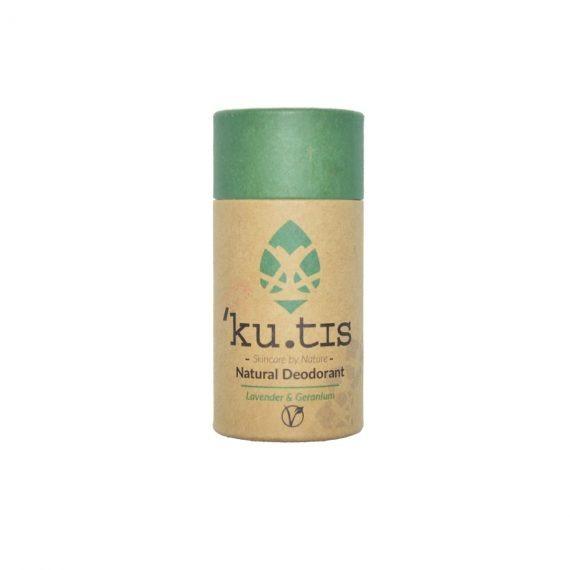 Desodorizante ecológico Kutis Zero Waste Lavanda e Gerânio 55g