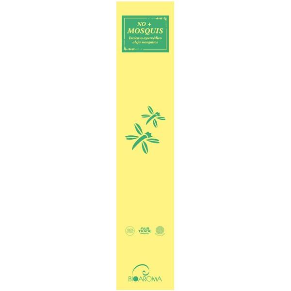 Incenso repelente de mosquitos orgânico Bioaroma, 12 varetas