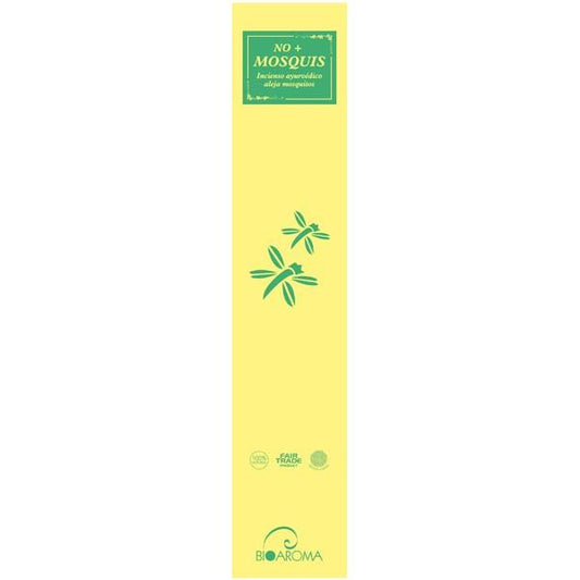 Incenso repelente de mosquitos orgânico Bioaroma, 12 varetas