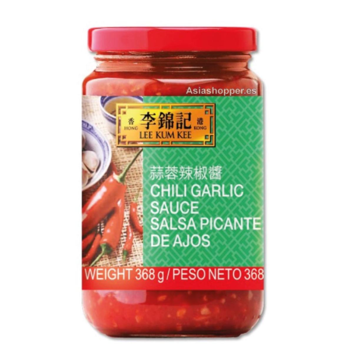 Molho de alho e pimenta Lee Kum Kee 165ml
