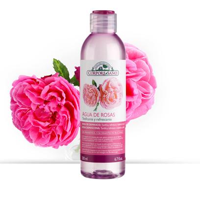 Água de rosas tonifica e refresca Corpore Sano 200 ml