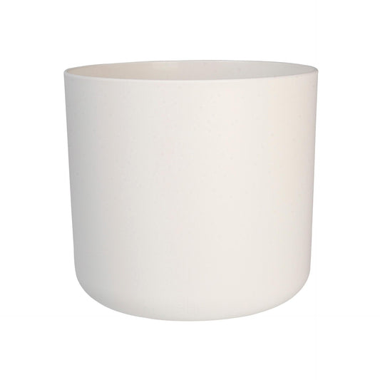 B. para vaso redondo macio Elho branco 22 cm