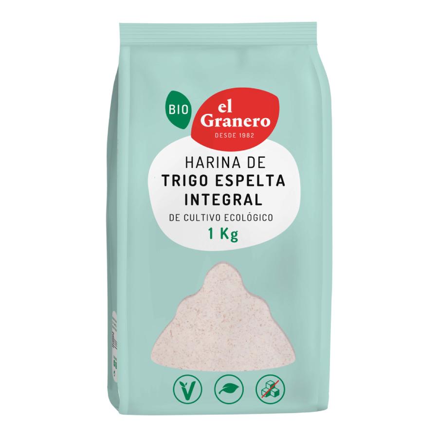 Farinha de Trigo Integral Biológica El Granero 500 g