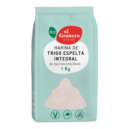 Farinha de Trigo Integral Biológica El Granero 500 g