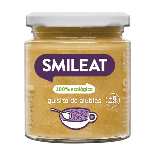 Pote para estufado de feijão biológico Smileat, 230 g