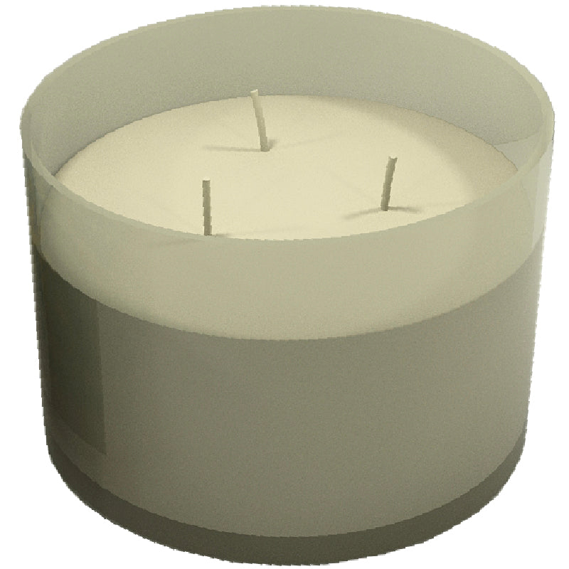 Vela perfumada Jaipur Apricot &amp; Peony 3 pavios Roura