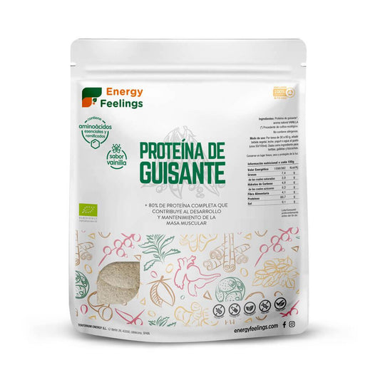 Proteína de Ervilha Baunilha Energy Feelings 1 kg