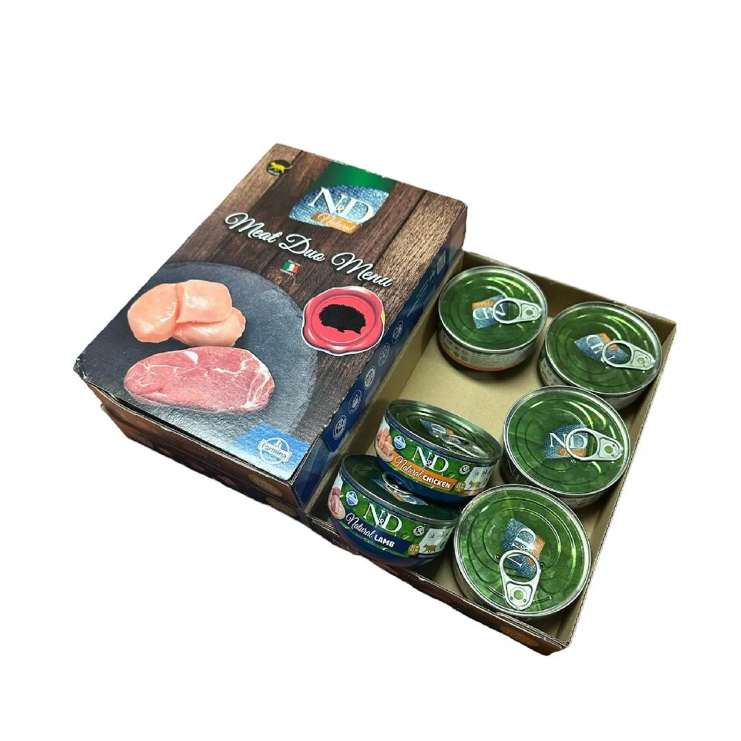 ND cat Natural Meat Duo Farmina 6 x 70 g Alimento húmido Farmina para gatos