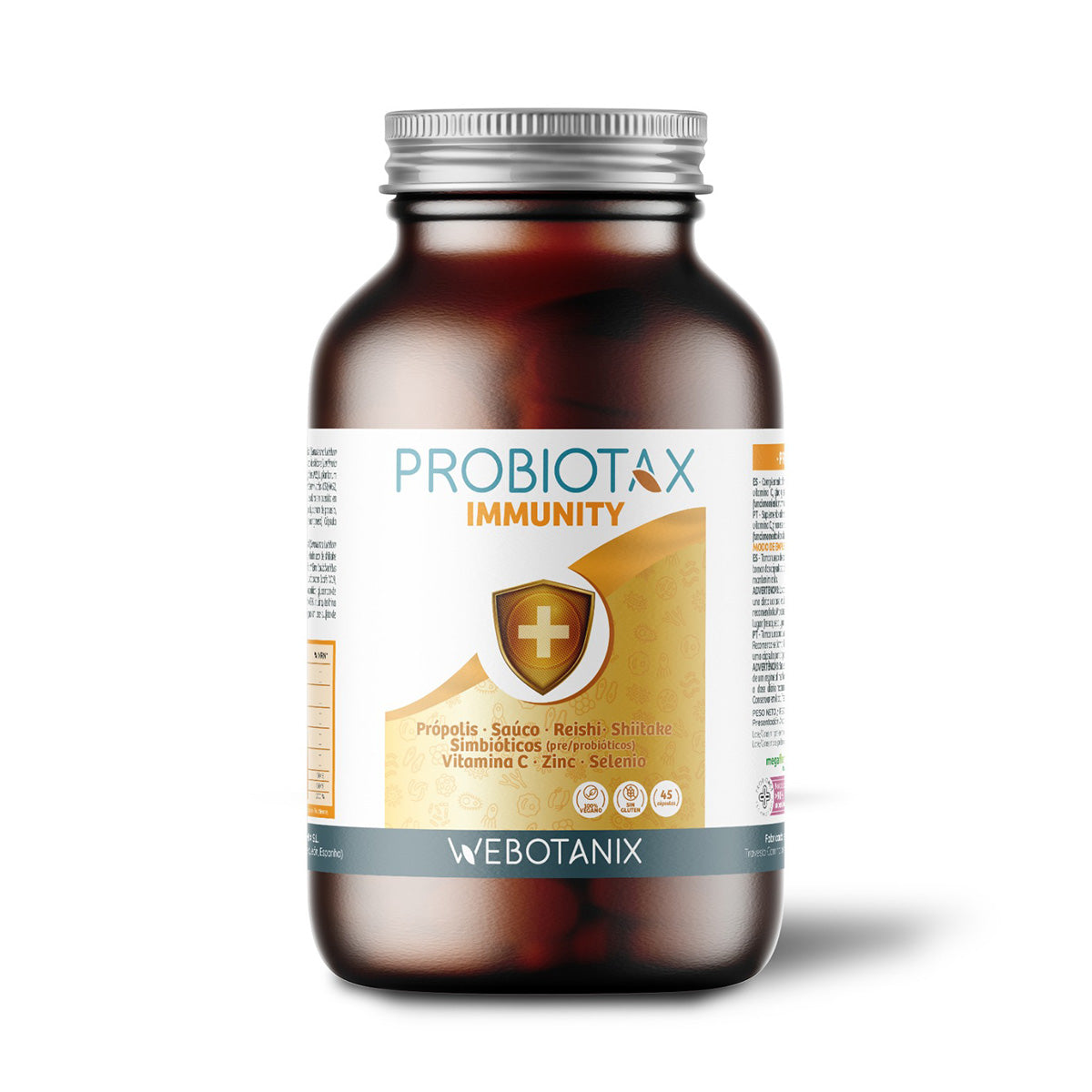 Probiotax Immunity Defenses WeBotanix 45 cápsulas