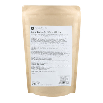 Miolo de pistácio natural ECO Planeta Huerto 1 kg