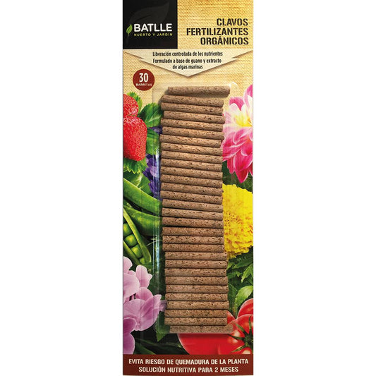 Fertilizante Eco Batlle cravo, 30 unid.
