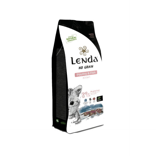 Pienso para Gatitos Aves y Pescado Kitten Grain Free Lenda 2 kg