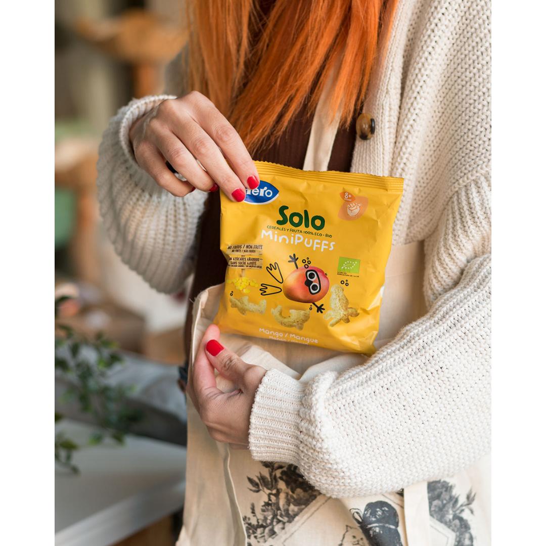 Pack de 7x Eco Mango Snacks 18 g - Hero Solo