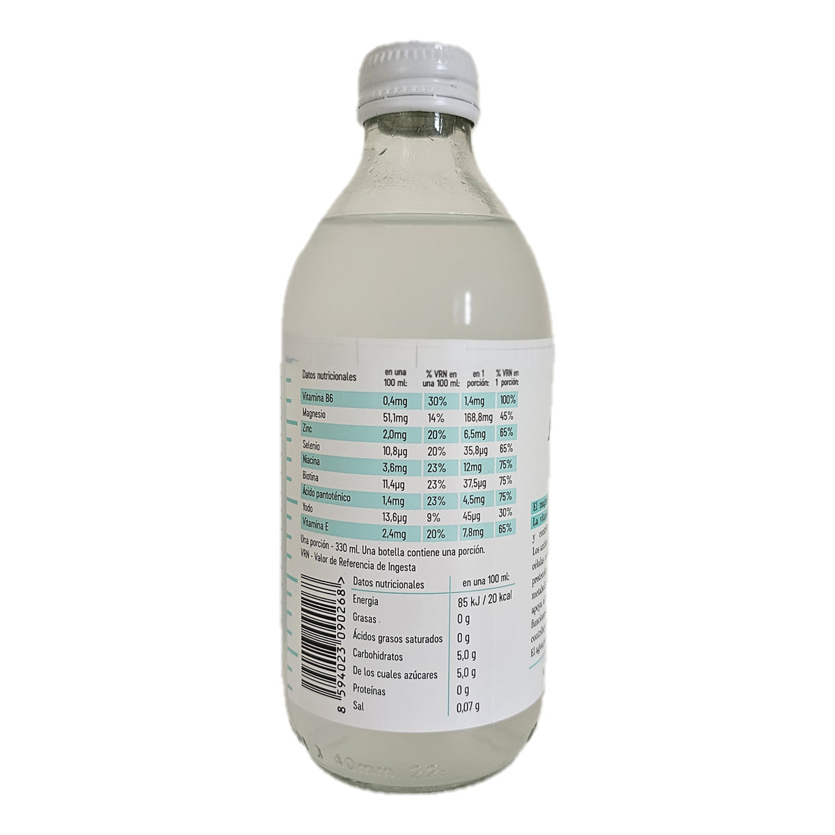 Água de Recuperação Pós-Ressaca 330ml