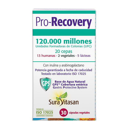 Pro Recuperação 30 Cápsulas Sura Vitasan