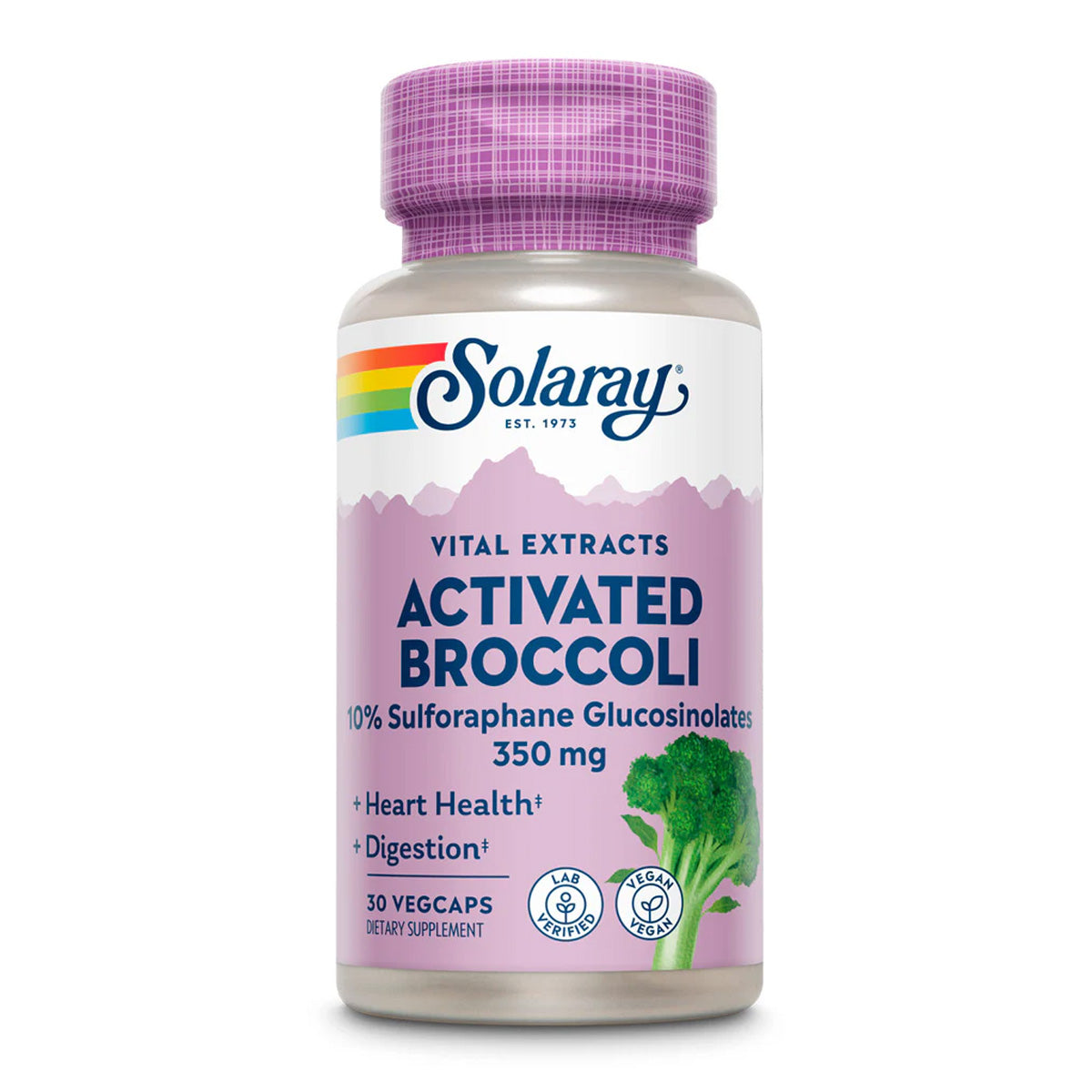 Extrato de sementes de brócolos ativado 350 mg 30 cápsulas