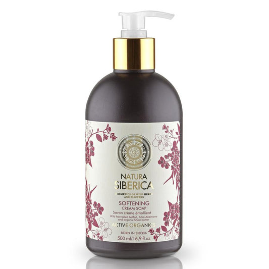 Sabonete Cremoso Suavizante de Mãos Natura Sibérica 500 ml