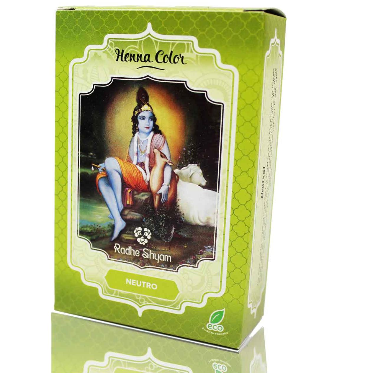 Pó de Henna Neutro Radhe Shyam 100g