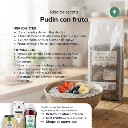 Sementes de Chia ECO Planeta Huerto 500 g
