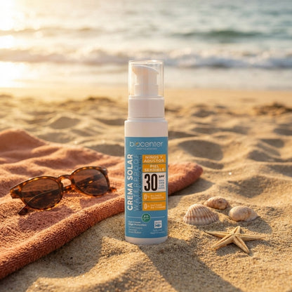 Spray solar de alta proteção UVA FPS 30, ecológico, vegan, sem nanopartículas, 125 ml