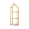 Estante Campanile Indoor M em madeira natural