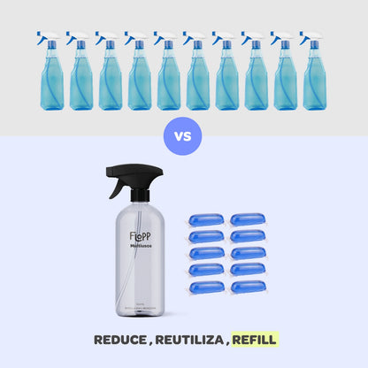 Recarga Flopp multiusos solúvel em água 2 cápsulas