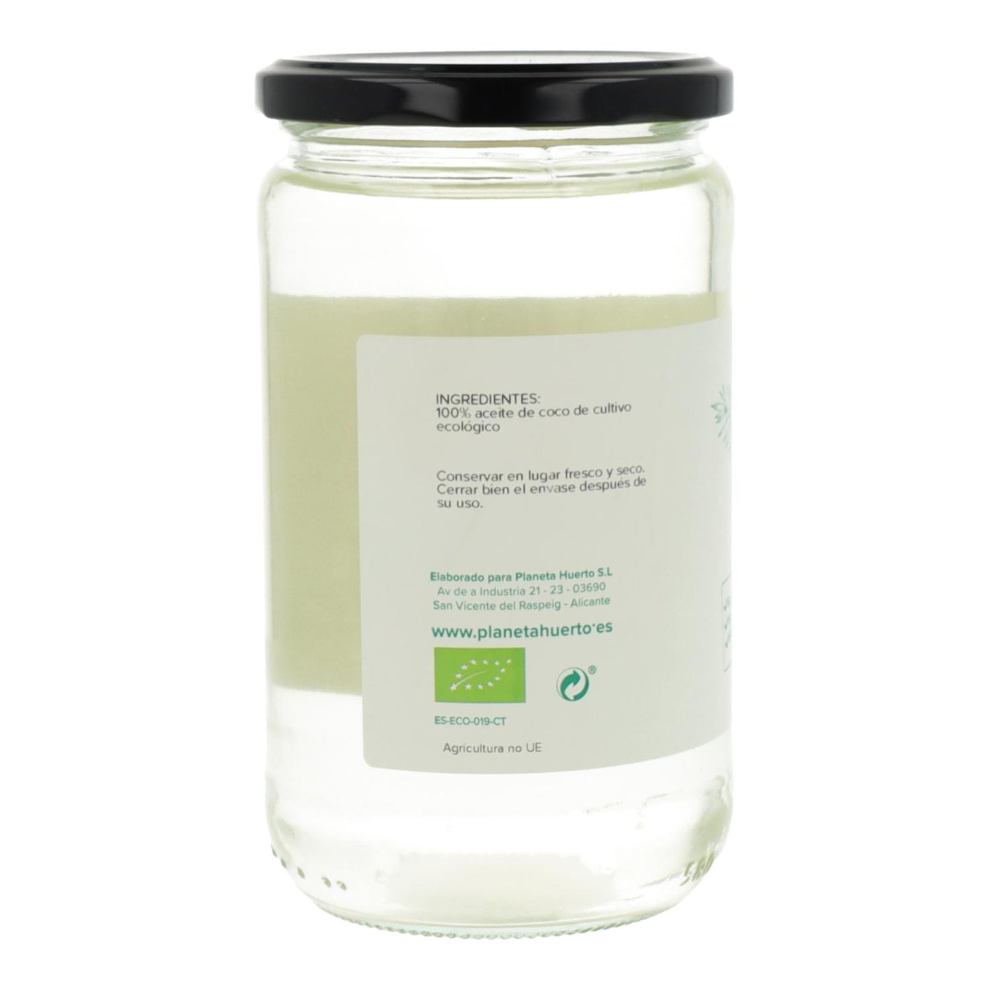 Óleo de Coco Desodorizado ECO Planeta Huerto 500 ml