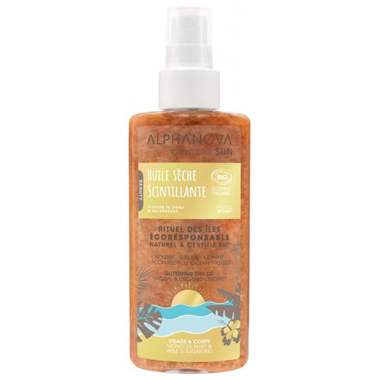 Aceite Seco Radiante BIO Alphanova Sun 125 ml