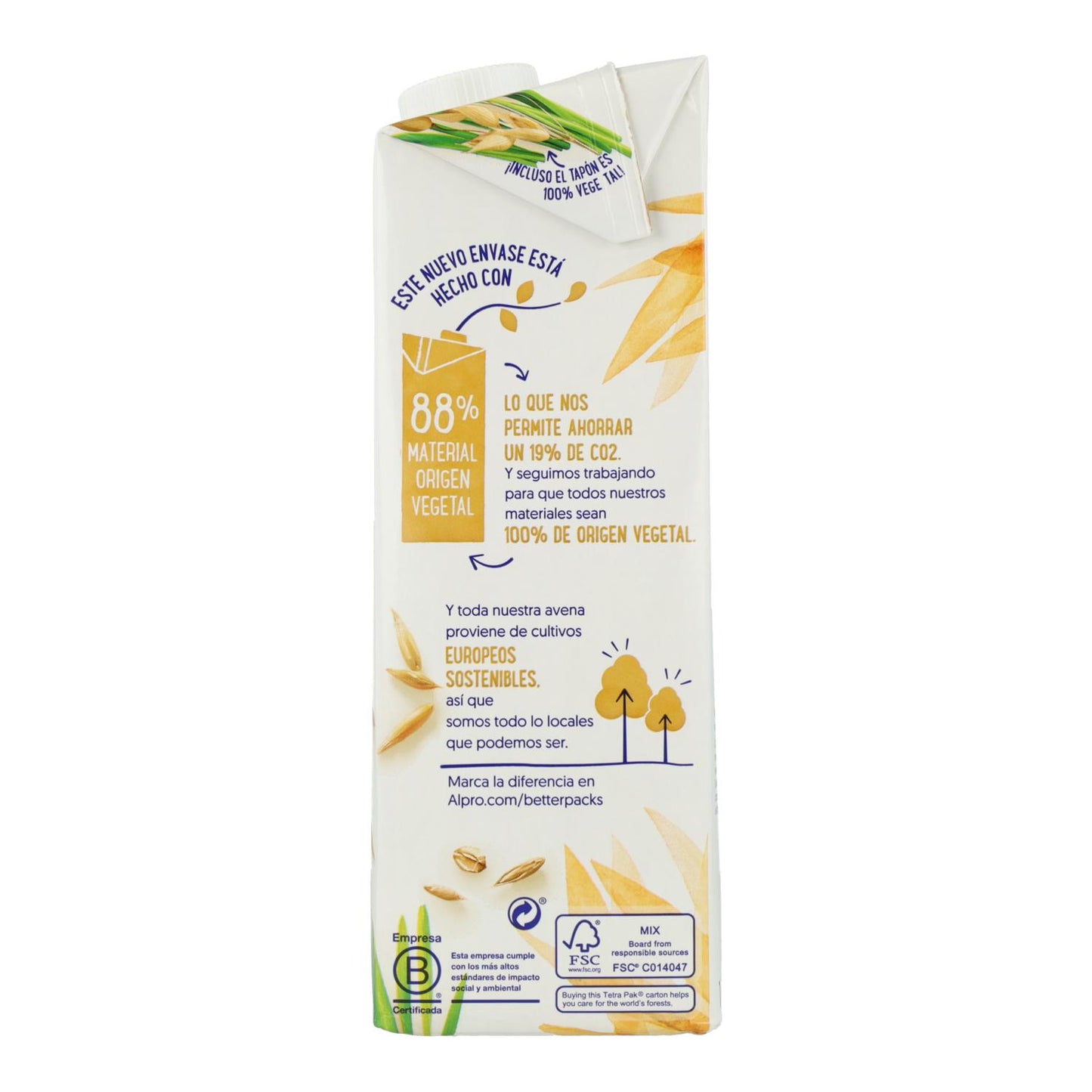 Bebida de Aveia Alpro 1 Litro