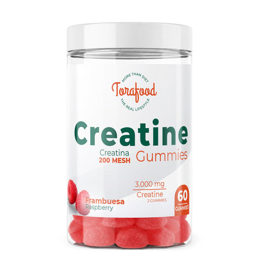 Gummies Creatine sabor Frambuesa Torafood 60 gummies
