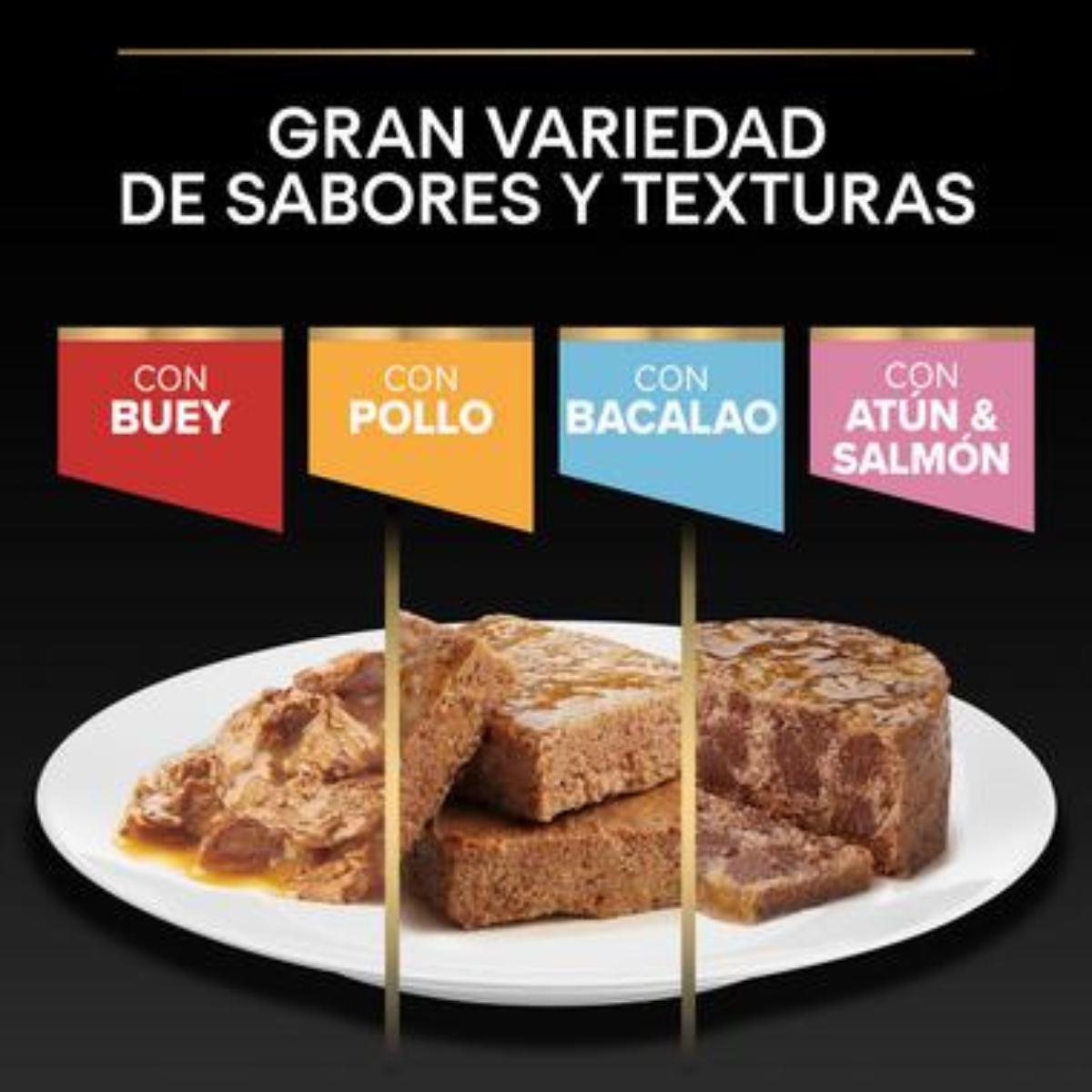 Pro Plan Gato Adulto Esterilizado Manutenção com Frango e Carne em Molho Purina Saqueta 10 x 85 g