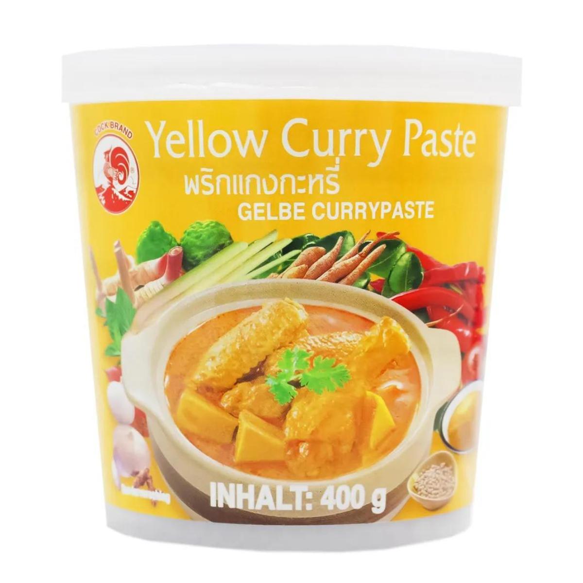 Pasta de Caril Amarelo de Galo 400g