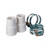 Kit 2 conectores Ø 38-32 + 4 abraçadeiras metálicas Gre