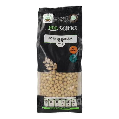 Soja amarela biológica Ecosana 500 g