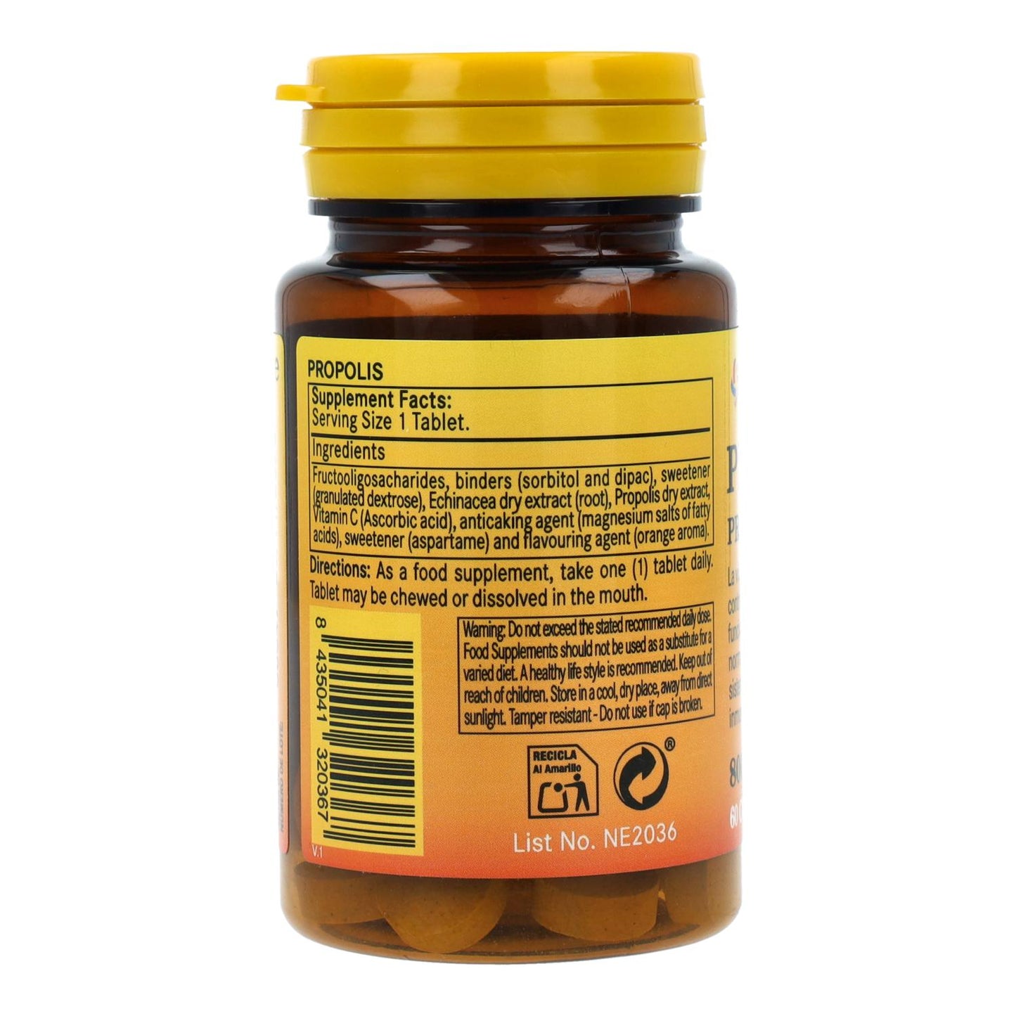 Própolis 800 mg Nature Essential 60 Comprimidos
