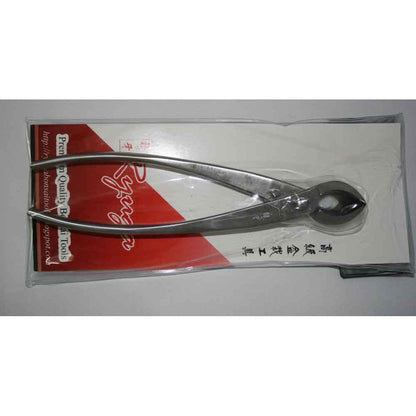Tesoura de poda reta e côncava de 170 mm em aço inoxidável. RYUGA