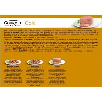 Embalagem sortida de mousses GOURMET GOLD (24 x 85 g)