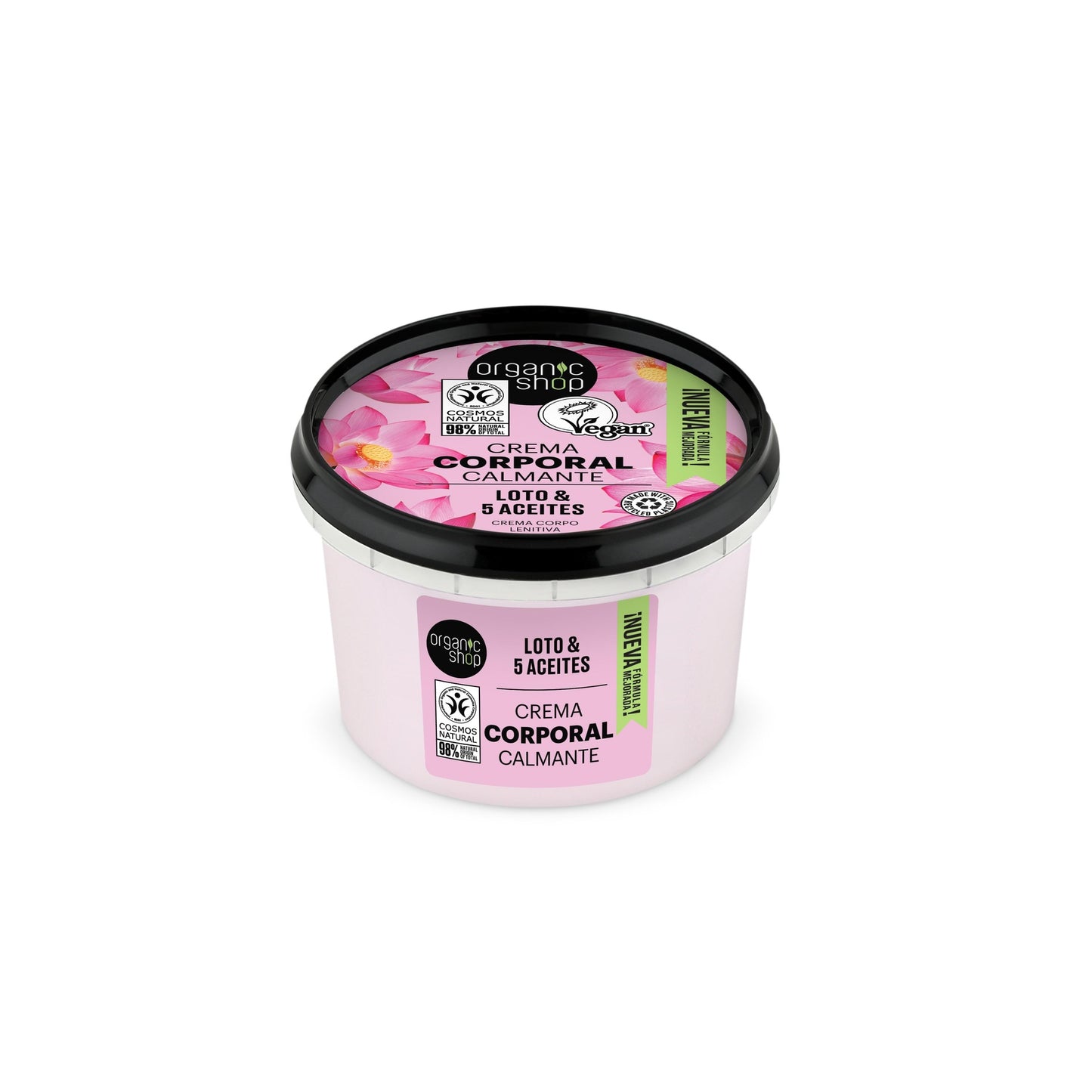Lotus Creme Corporal Suavizante da Organic Shop 250 ml