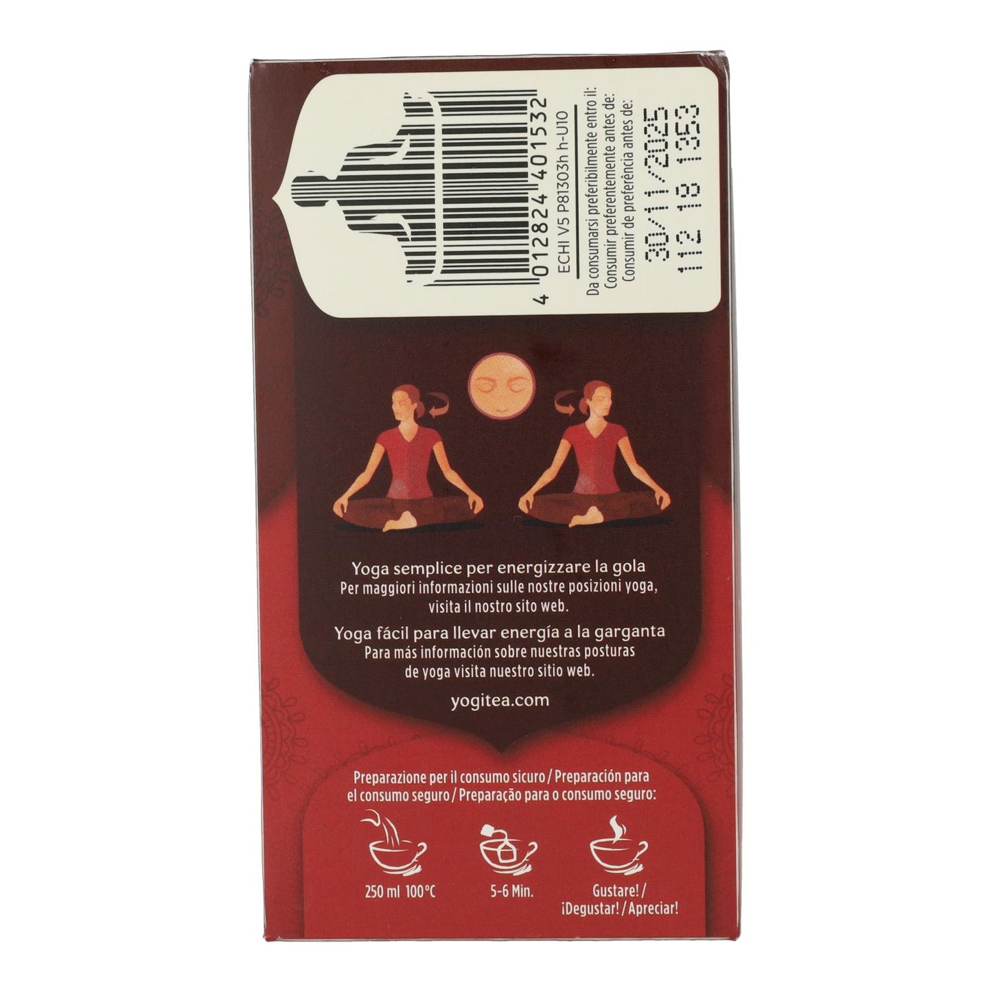 Yogi Tea BIO Equinácea, 17 saquetas