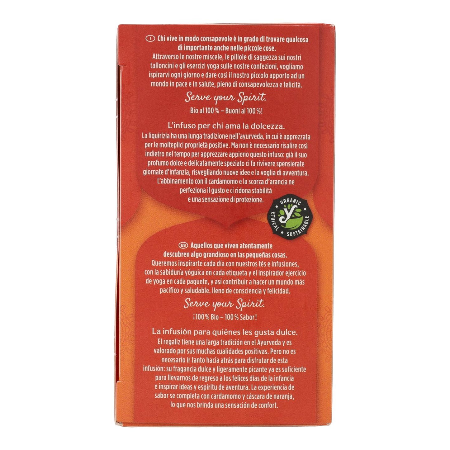 Chá de Alcaçuz Biológico Yogi Tea, 17 saquetas