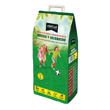 Sementes de relva rústica e decorativa Batlle 1 kg