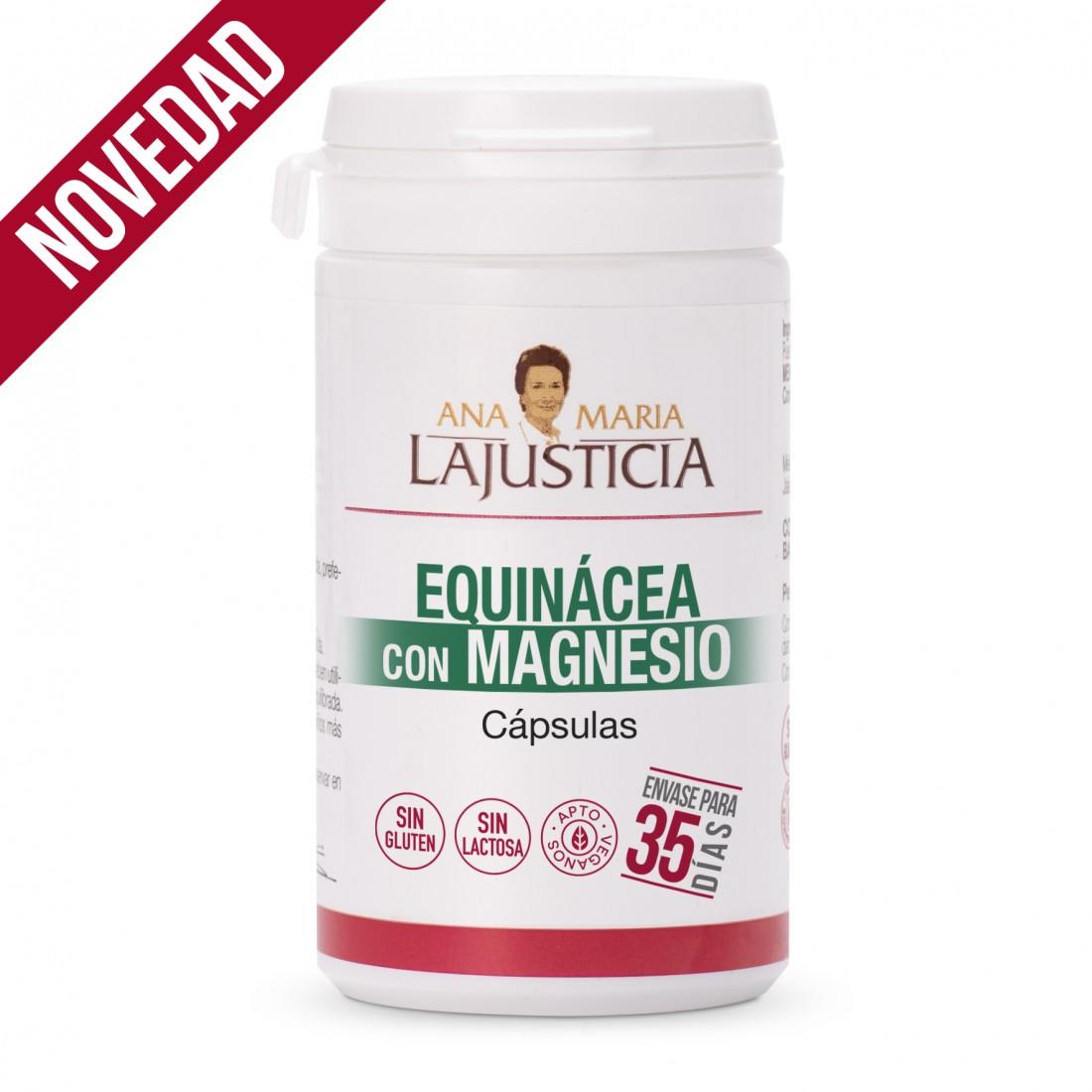 Equinácea com Magnésio Ana María LaJusticia 70 cápsulas.