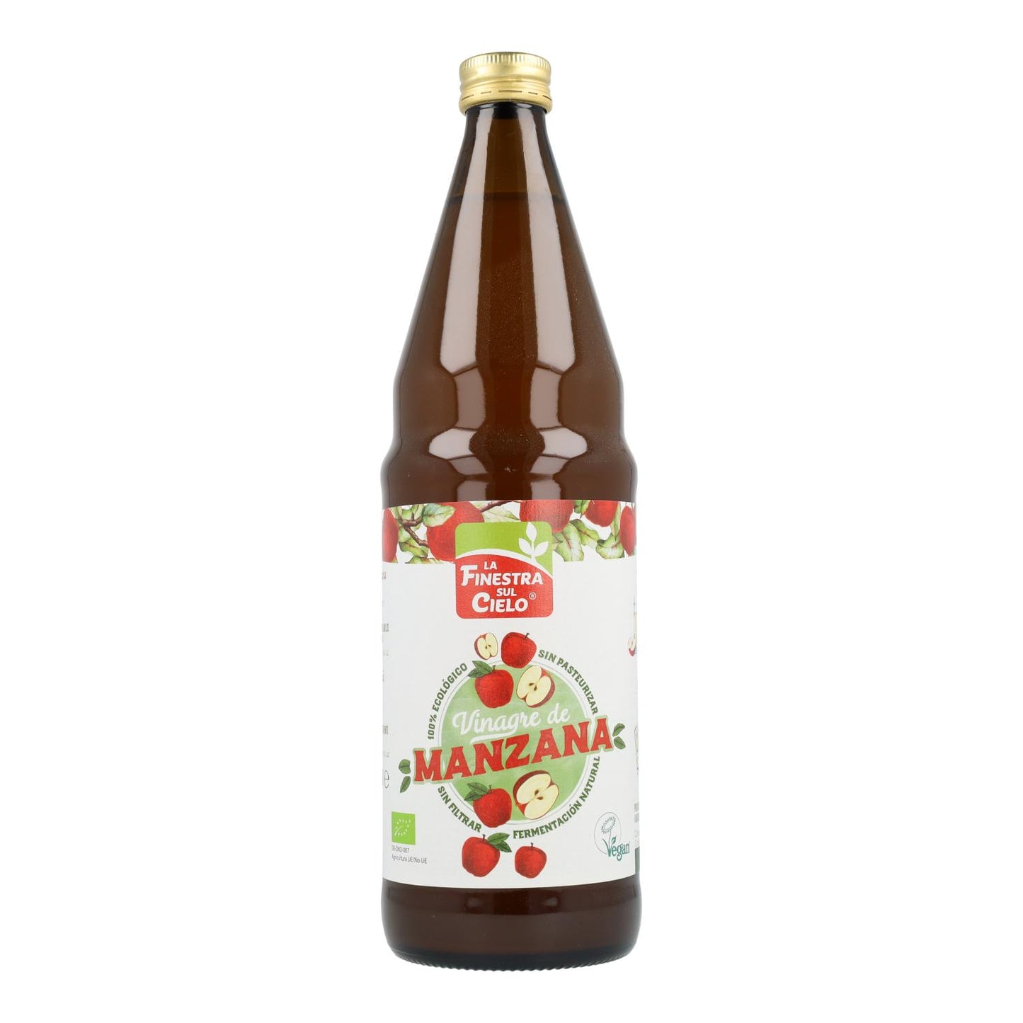 Vinagre de sidra de maçã biológico La Finestra Sul Cielo 750 ml