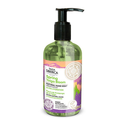 Sabonete Natural para as Mãos Taiga Natura Siberica Ultra Hidratação 300 ml