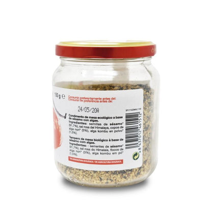 Gomasio com algas orgânicas La Finestra Sul Cielo 150 g