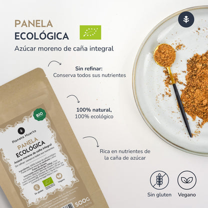 Planeta Huerto ECO Panela Açúcar 500 g