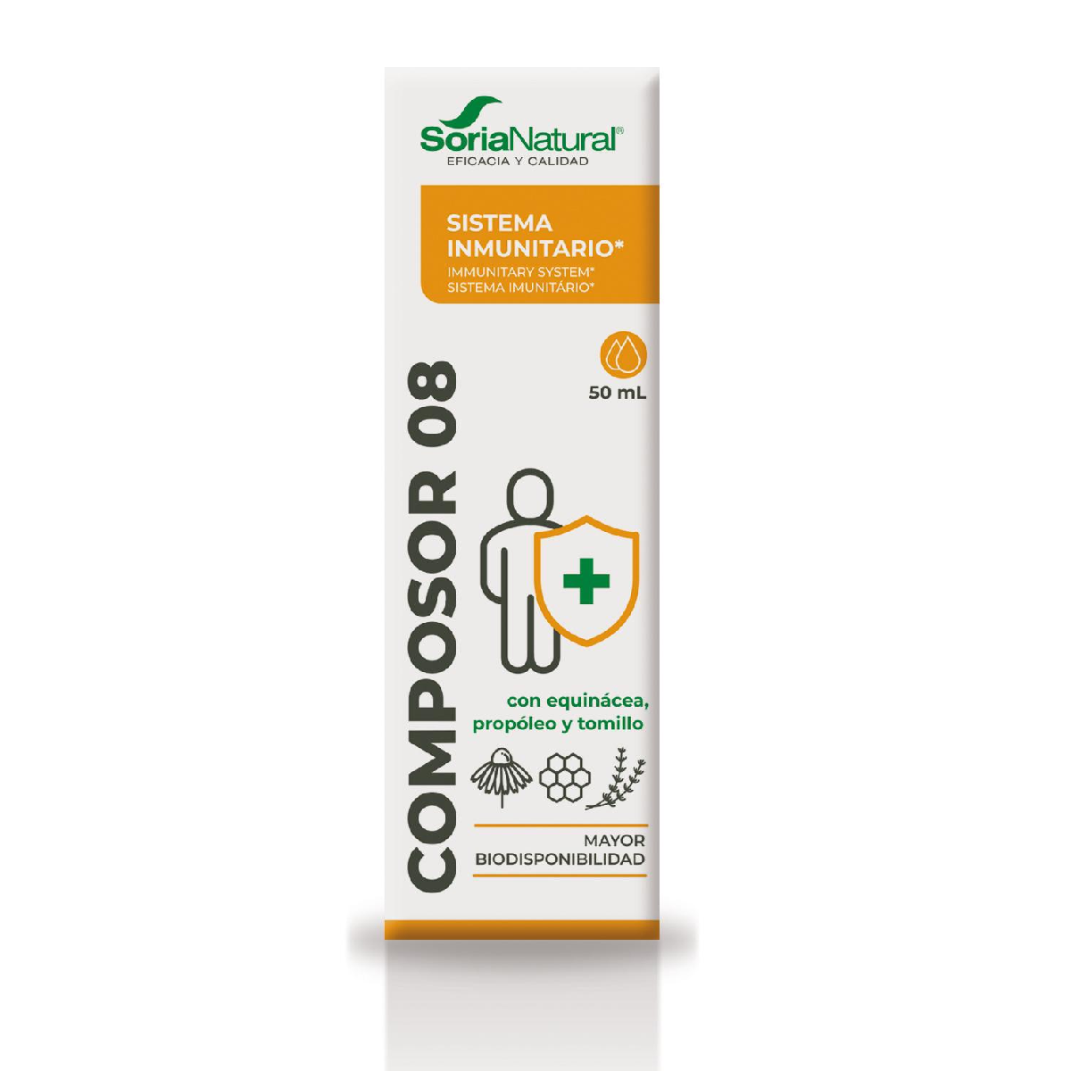 Composor 8 Echina XXI Century Echina Soria Natural, 50 ml