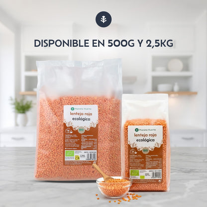 Lentilha Vermelha ECO Planeta Huerto 500 g
